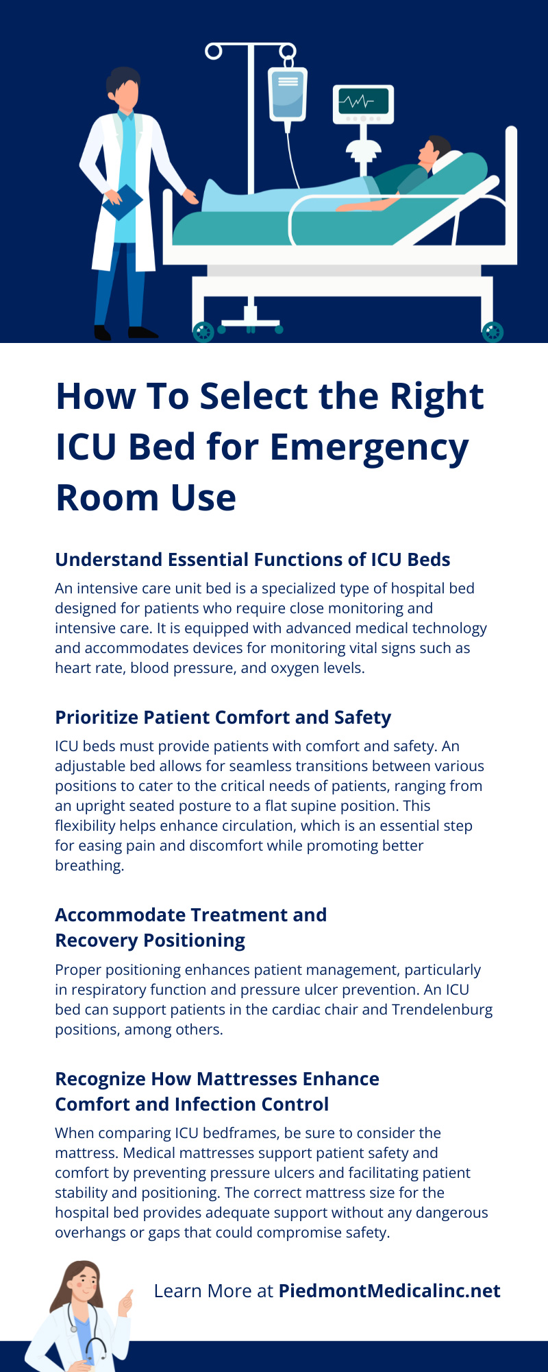 How To Select the Right ICU Bed for Emergency Room Use
