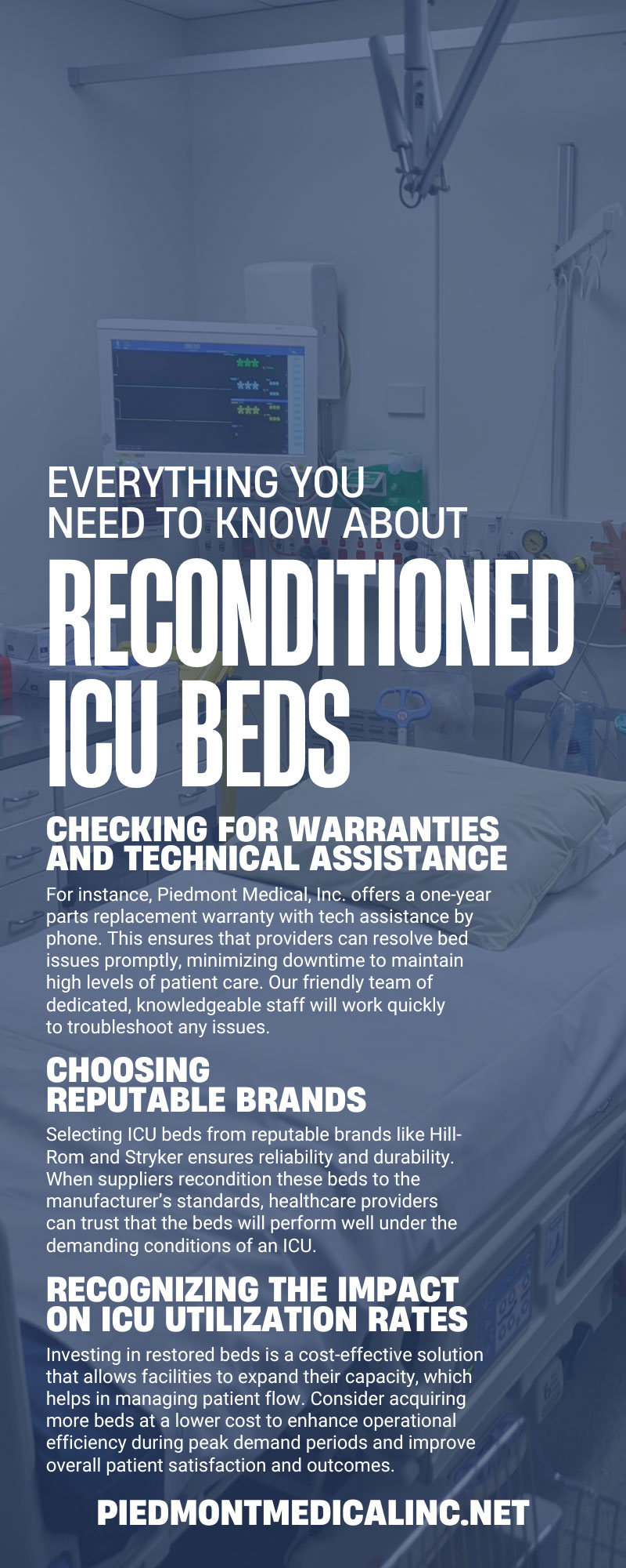 Everything You Need To Know About Reconditioned ICU Beds