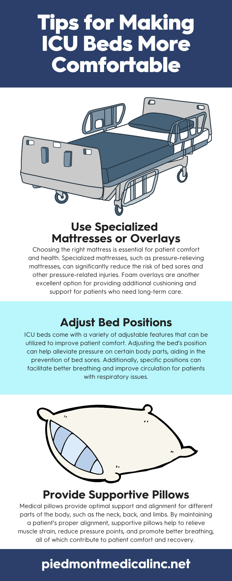 6 Tips for Making ICU Beds More Comfortable 